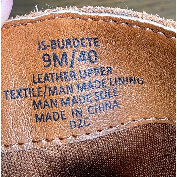 Jessica Simpson Burdete Womens booties size 9 Boots Leather - Picture 12 of 16